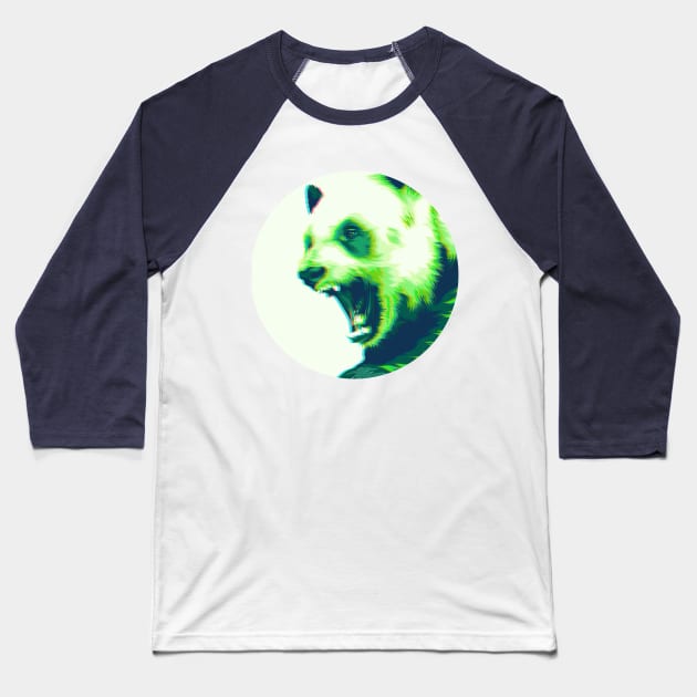 Save the Pandas Baseball T-Shirt by HyperTwenty